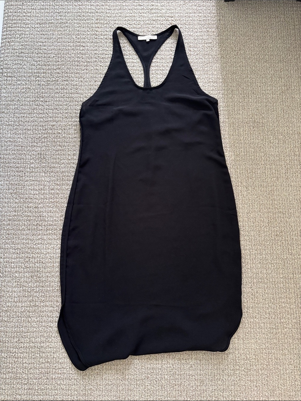 Plenty Sleeveless Black Racerback Maxi Dress